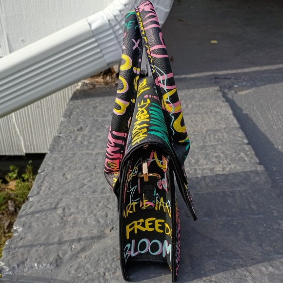 Mini Multi Color Graffiti Bag - Picture 2 of 7